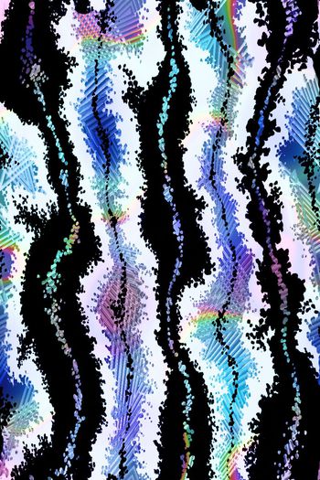 373957-笔触冰雪冰峰几何秋冬羽绒服男装女装