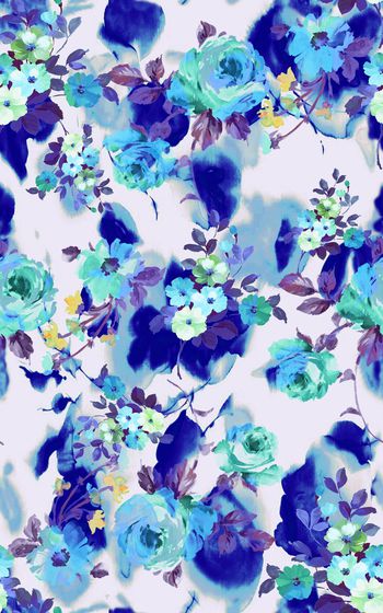 373974-中国风民族风水墨玫瑰豹点豹纹墨点笔