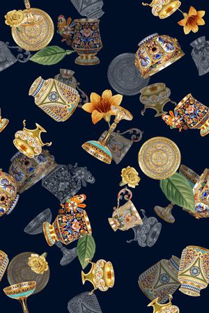 数码  欧式印花华亿平台图片