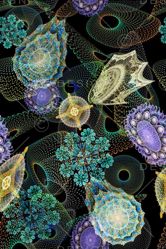 数码抽象印花华亿平台图片