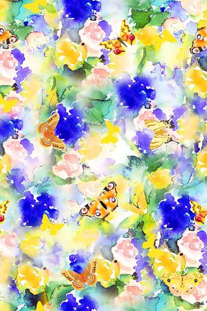 写意印花华亿平台图片