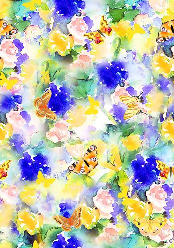 写意印花华亿平台图片