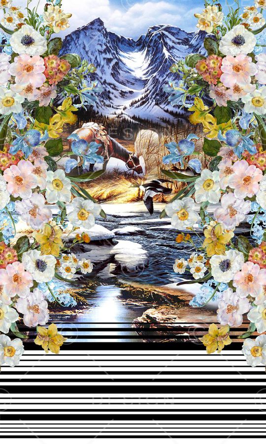 时尚印花华亿平台图片