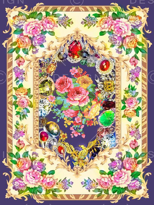 时尚印花华亿平台图片