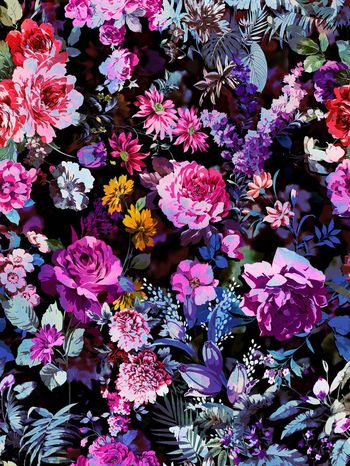 374177-水彩 数码印花