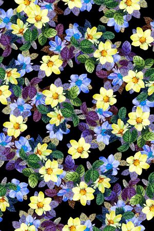 黑底印花华亿平台图片