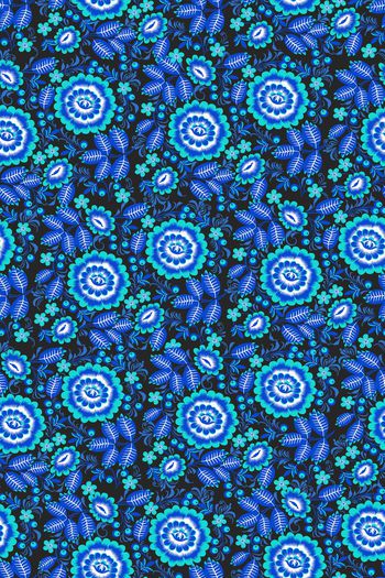 374392-民族风素雅抽象古典花卉秋冬男装衬衫