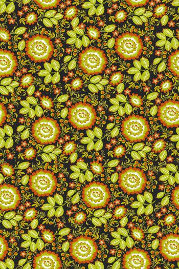 374394-民族风素雅抽象古典花卉秋冬男装衬衫