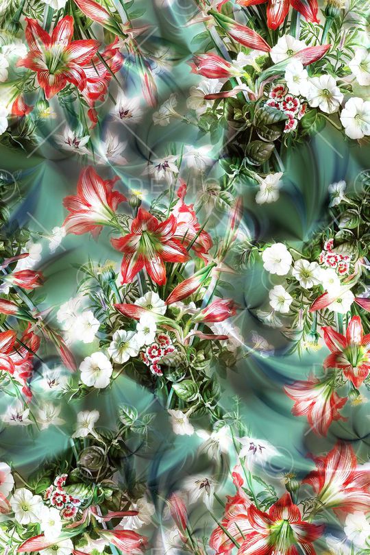 抽象印花华亿平台图片