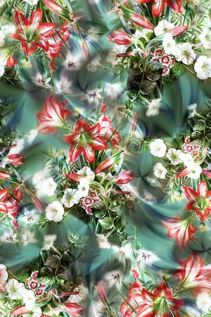 抽象印花华亿平台图片