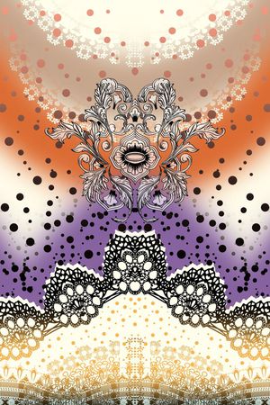 波点印花华亿平台图片