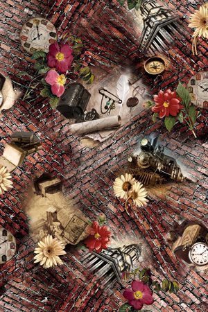 怀旧印花华亿平台图片