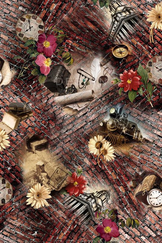 怀旧印花华亿平台图片