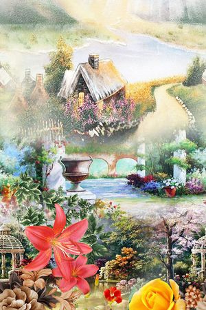 油画印花华亿平台图片