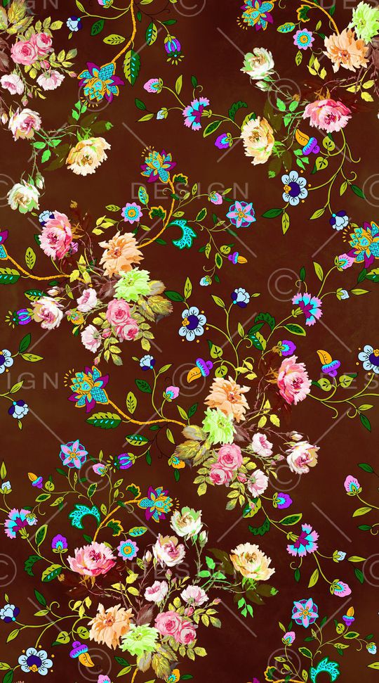 古典花纹印花华亿平台图片