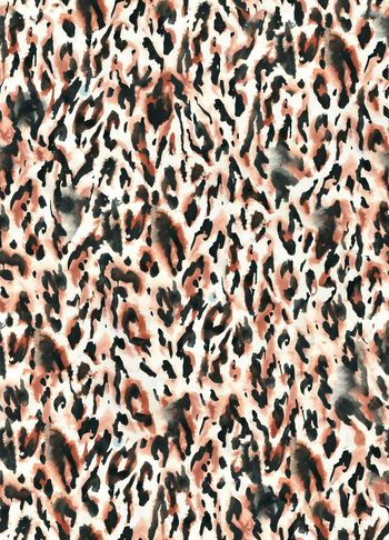 374835-HT水彩水墨豹纹组合