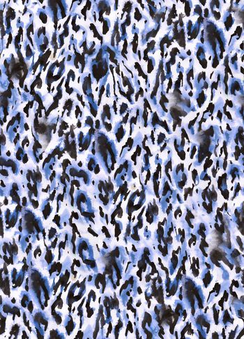 374837-水彩水墨豹纹组合