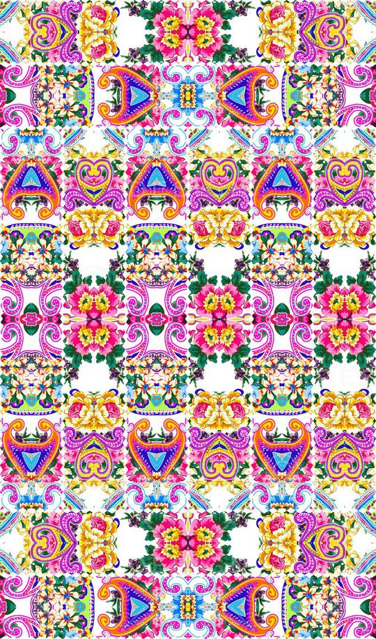 民族风印花华亿平台图片