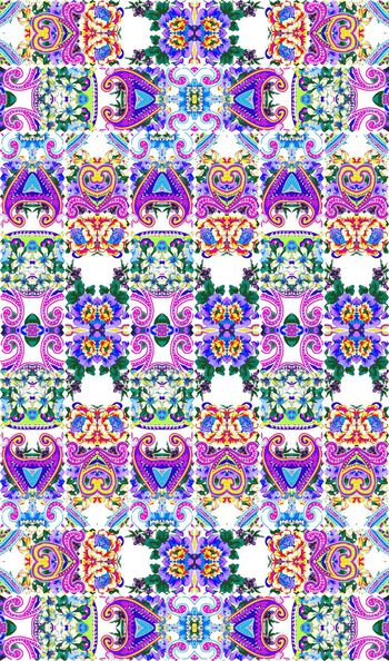 374839-男装女装童装内衬衣图案37民族风腰