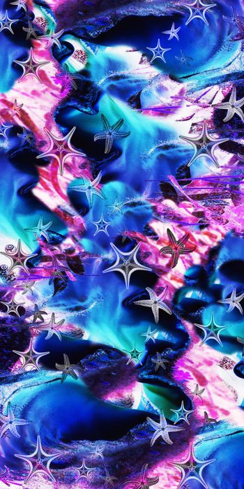 抽象印花华亿平台图片