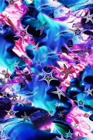 抽象印花华亿平台图片