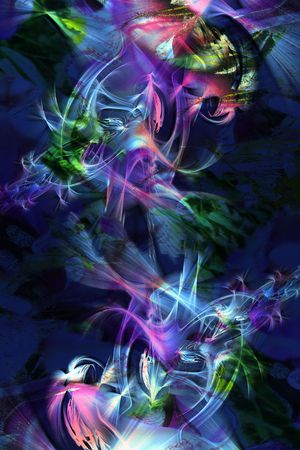 抽象印花华亿平台图片