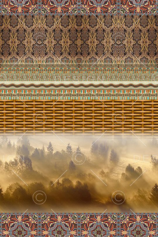 几何印花华亿平台图片