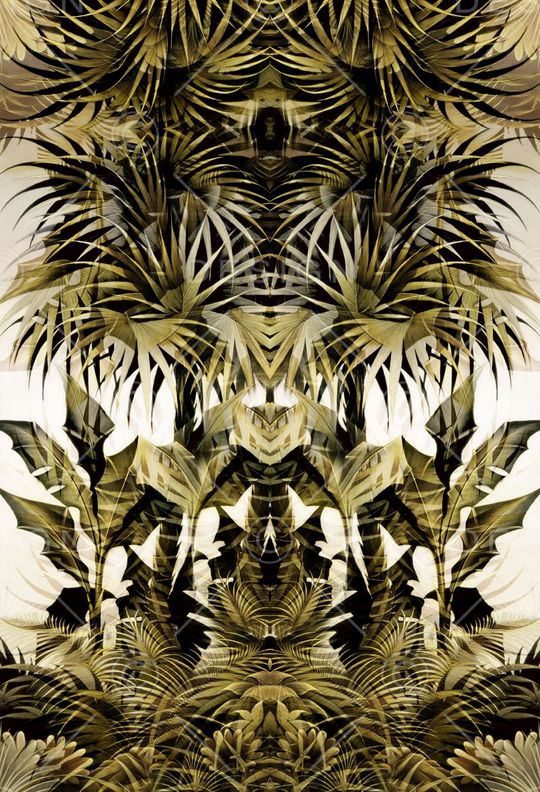 芭蕉印花华亿平台图片