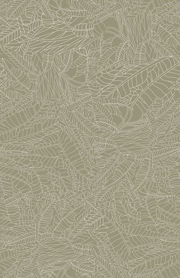 374939-WT428热带芭蕉树线描休闲印花