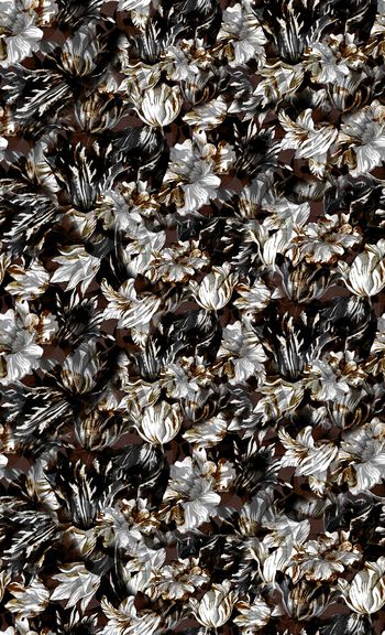 374972-复古深色油墨画