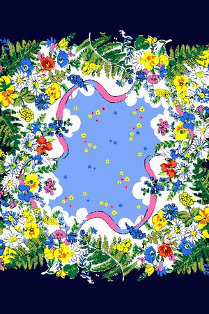 清新印花华亿平台图片