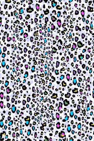 豹纹印花华亿平台图片