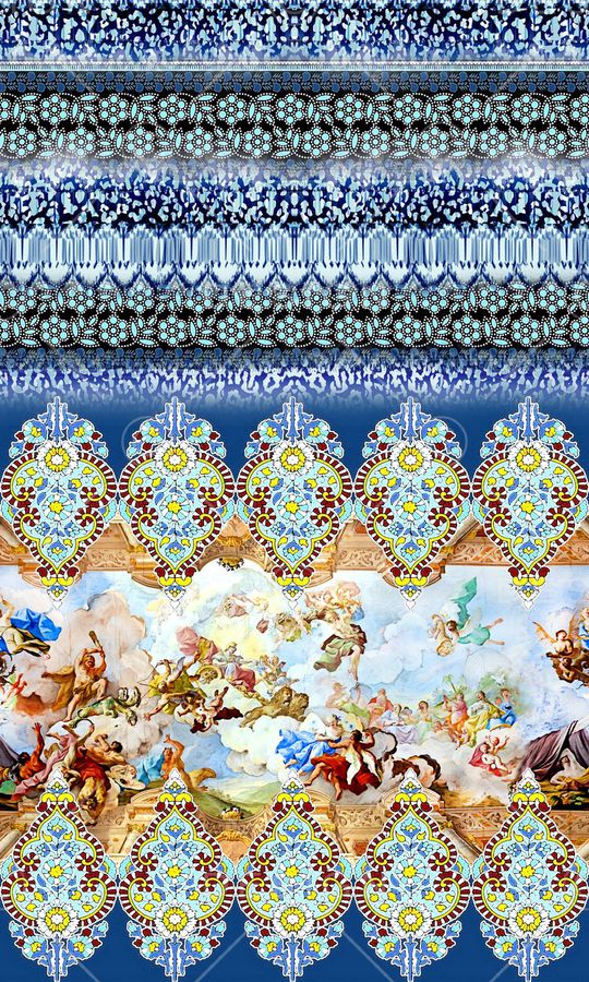 民族风印花华亿平台图片