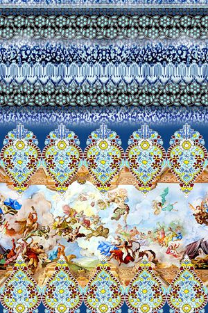 民族风印花华亿平台图片