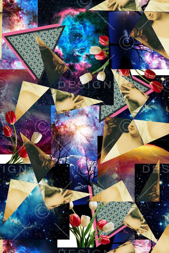 几何印花华亿平台图片