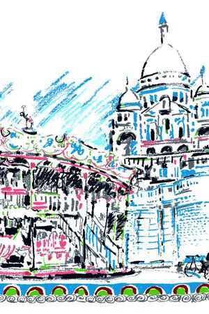 清新印花华亿平台图片