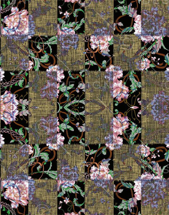 古典印花华亿平台图片