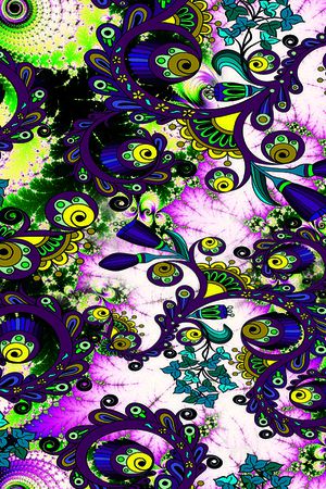 抽象印花华亿平台图片