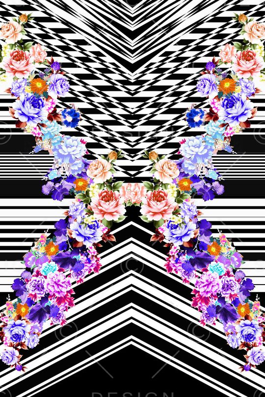 几何印花华亿平台图片