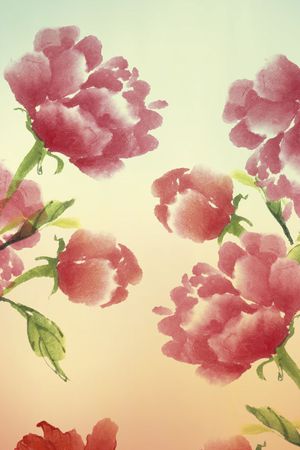 粉色印花华亿平台图片