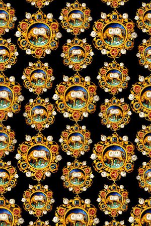 珠宝印花华亿平台图片