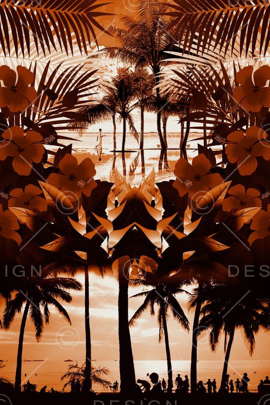 热带印花华亿平台图片