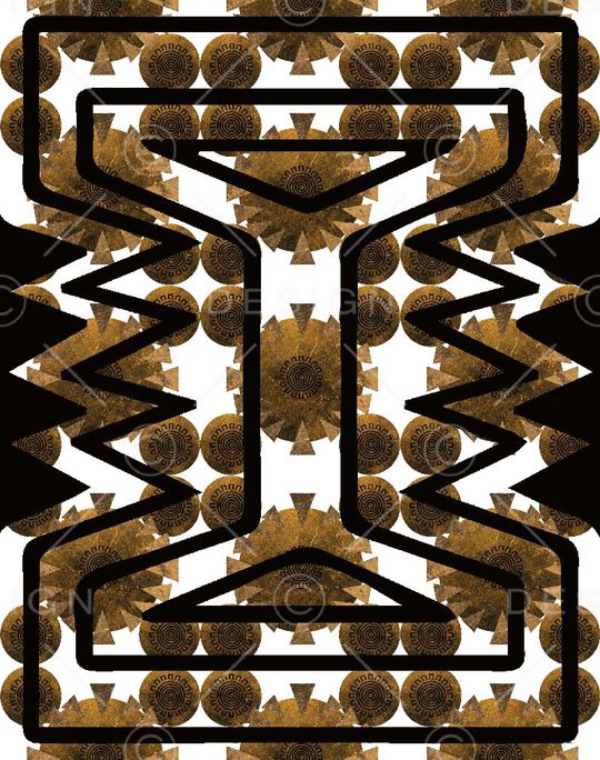 复古印花华亿平台图片