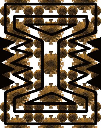 复古印花华亿平台图片