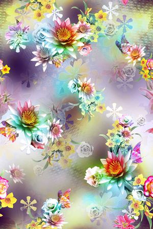 炫彩印花华亿平台图片