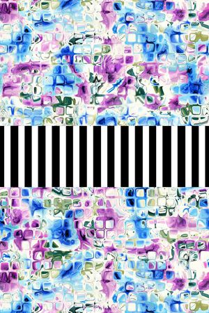 格子印花华亿平台图片