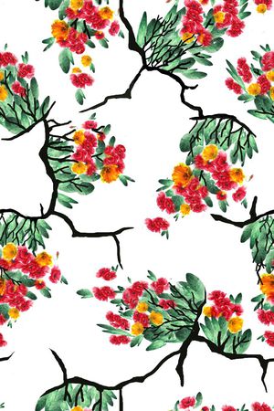 复古印花华亿平台图片