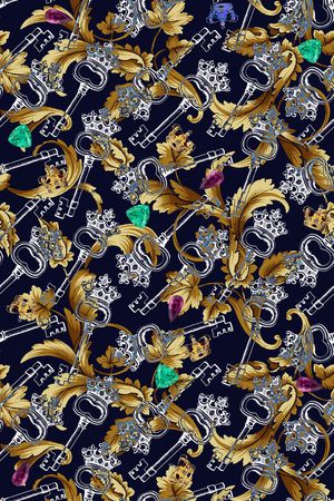 钥匙印花华亿平台图片