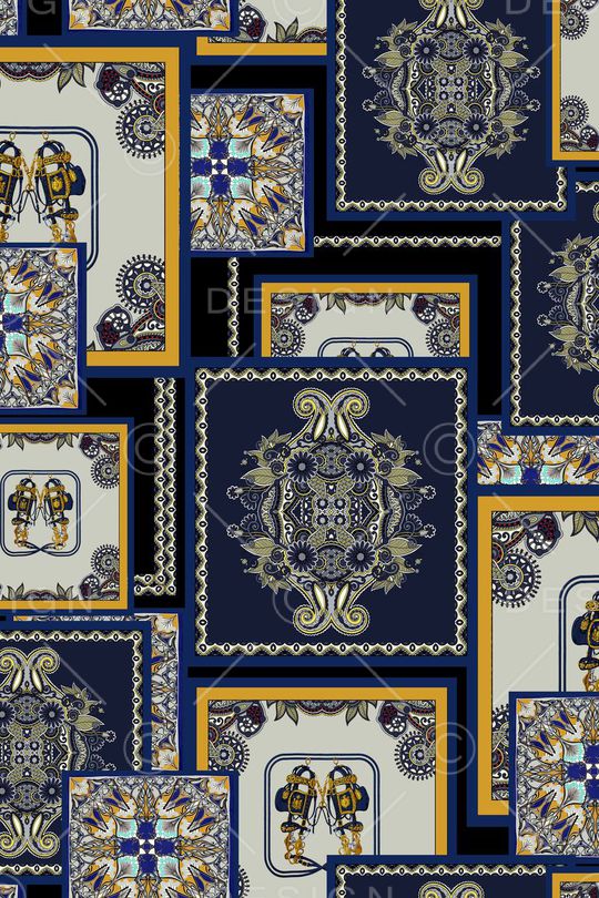 复古民族印花华亿平台图片