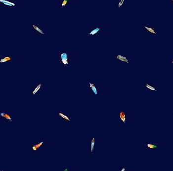 375591-男装大气缤纷羽毛印花